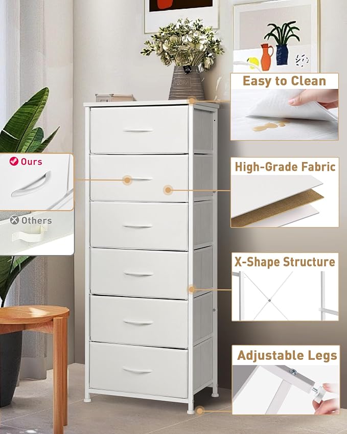 Mifuro Tall Dresser for Bedroom - Image 7