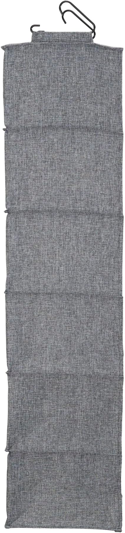 Household Essentials 6 Shelf Hanging Closet Organizer, Hanging Closet Shelf - Image 4