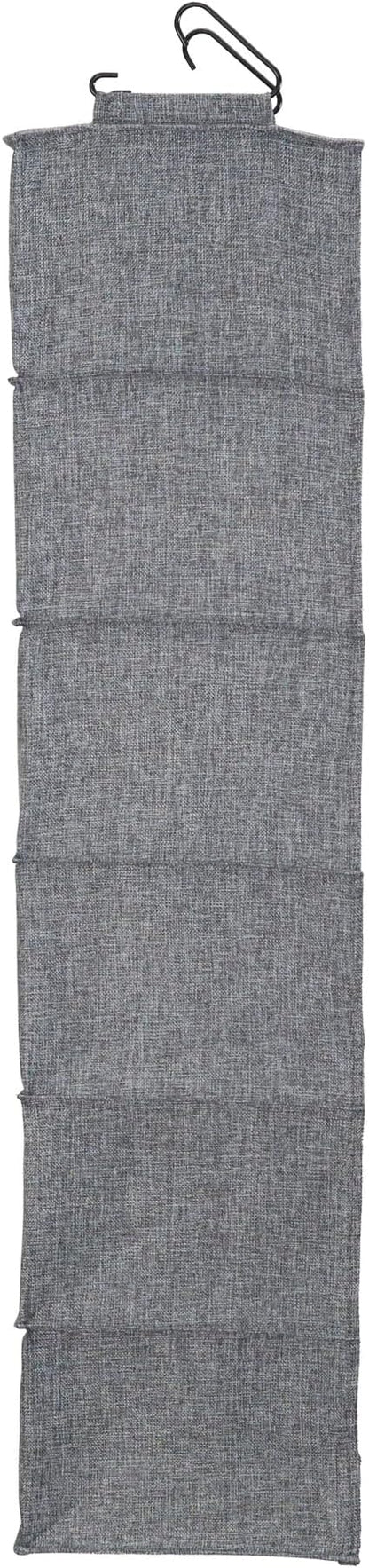 Household Essentials 6 Shelf Hanging Closet Organizer, Hanging Closet Shelf - Image 4