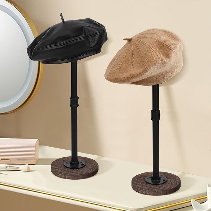 2 Pcs Tabletop Hat Stand Cap - Image 4