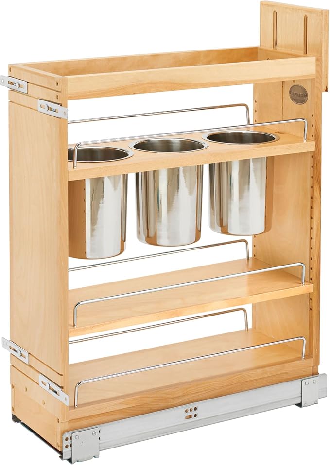 Rev-A-Shelf 8" Pull Out Storage Organizer by Rev-A-Shelf