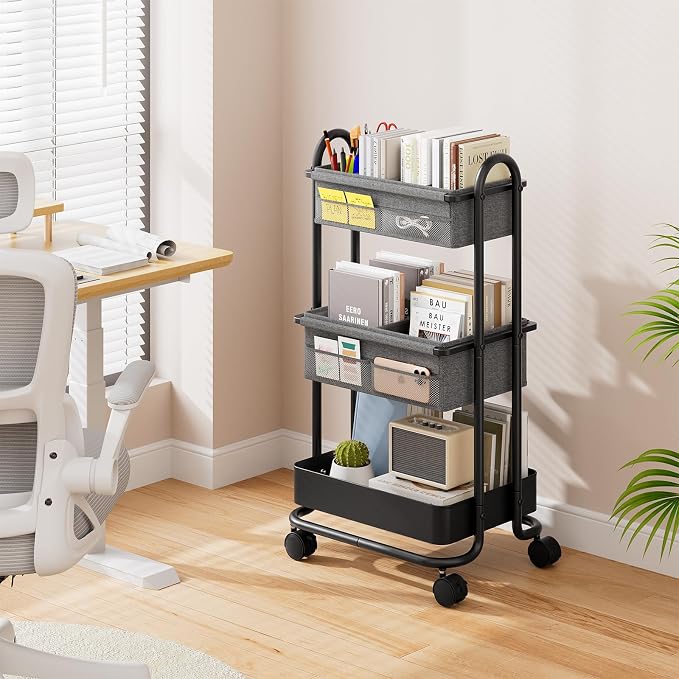 Modanais Baby Diaper Caddy Organizer Cart - Image 6