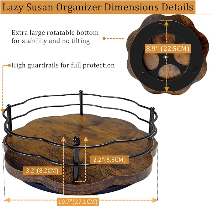 Lazy Susan Turntable Organizer - Image 5