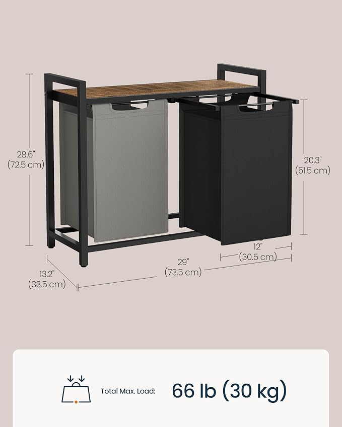 SONGMICS HOME Laundry Basket Sorter - Image 6