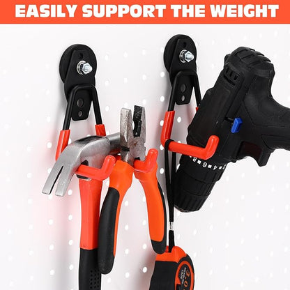 Landhoow Large Magnetic Hooks Heavy Duty Garage Magnet Hooks Strong Storage - Image 5