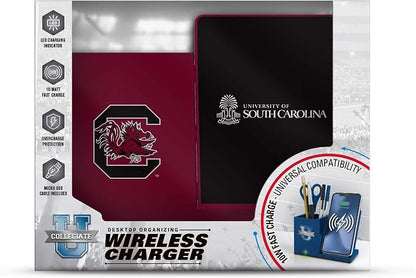 SOAR NCAA Unisex Cell Phone Wireless Charging Stand and Desktop Organizer - Image 3
