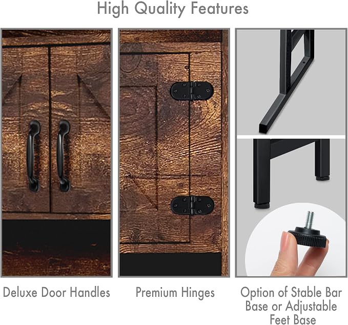 Over The Washer or Over The Toilet Storage Cabinet w/Height Adjustable Shelf - Image 4