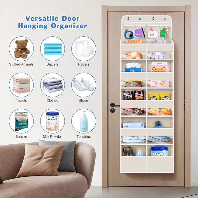 Univivi Upgraded Over the Door Organizer - Image 9