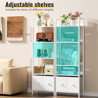 Furologee 5 Tier Bookshelf - Image 4