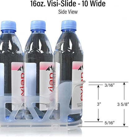 Display Technologies Visi-Slide Fridge Drink Organizer, Soda Can Organizer - Image 4