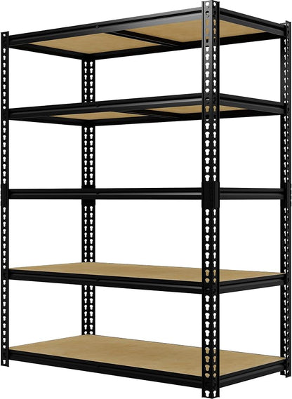Heavy Duty Garage Storage Shelves, 3000 Lbs Capacity, 5-Tier Adjustable Storage by Unknown