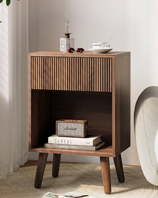 Nightstand, Modern Bedside Table by INNODToddlerTower