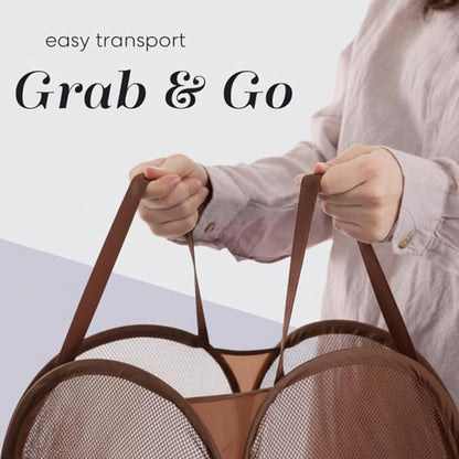 Handy Laundry Collapsible Mesh Pop Up Laundry Hamper - Image 7