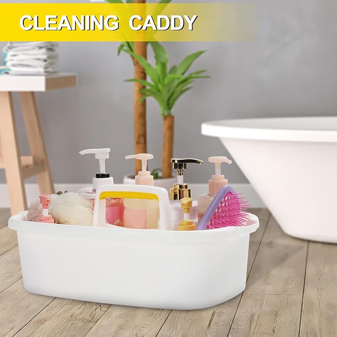 Shower Caddy Plastic Portable Basket Storage Organizer - Image 8