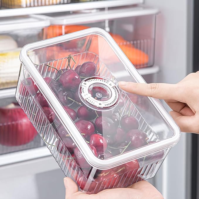 Cheese Container with Airtight Lid and Time Recording - Image 6