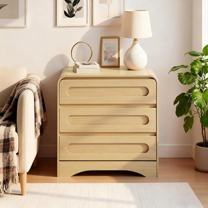 3 Drawer Dressers for Bedroom, Large Modern Dressers - Image 7