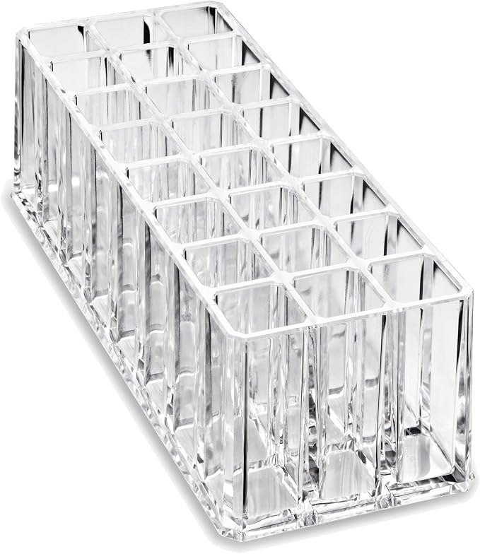 byAlegory Acrylic Lip Gloss Organizer & Beauty Makeup Holder | 24 Space - Image 3
