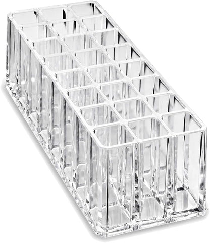 byAlegory Acrylic Lip Gloss Organizer & Beauty Makeup Holder | 24 Space - Image 3