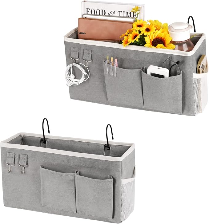 Loghot Bedside Caddy/Bedside Storage Bag Hanging Organizer by Loghot