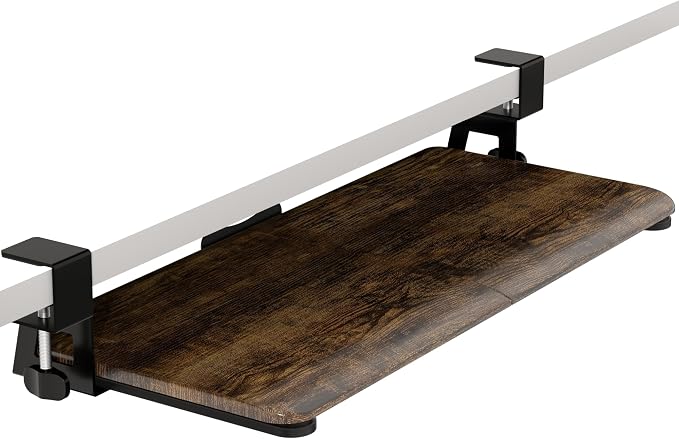 ERGOMAKER Keyboard Tray Under Desk, Pull Out Keyboard Tray by ERGOMAKER