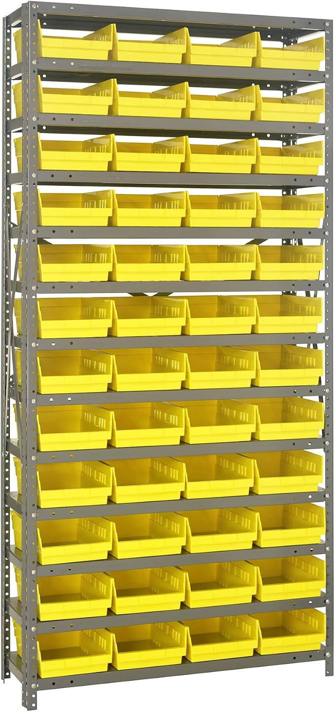 Quantum Storage Systems 1275-107YL Steel Shelving Unit by QuantumStorageSystems
