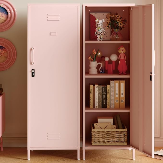 Metal Locker Storage Cabinets, Living Room, Bathroom Office - Image 2
