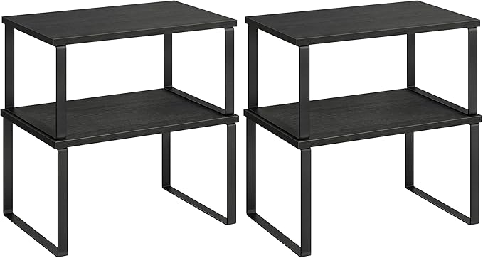 SONGMICS Cabinet Organizer Shelf, Kitchen Storage, Spice Rack, Expandable by Unknown