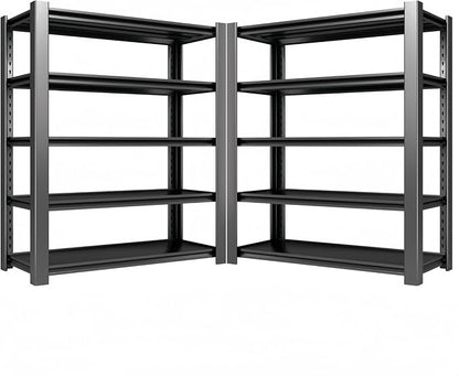 3500 LBS Heavy Duty Garage Shelving, Adjustable Boltless Steel Storage Rack by WOZBUD