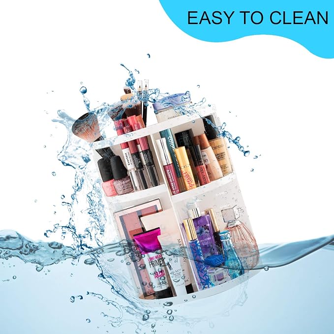 360° Rotating Makeup Organizer - Image 4