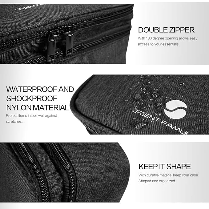 Travel Electronics Organizer, Waterproof Cable Organizer Bag - Image 2