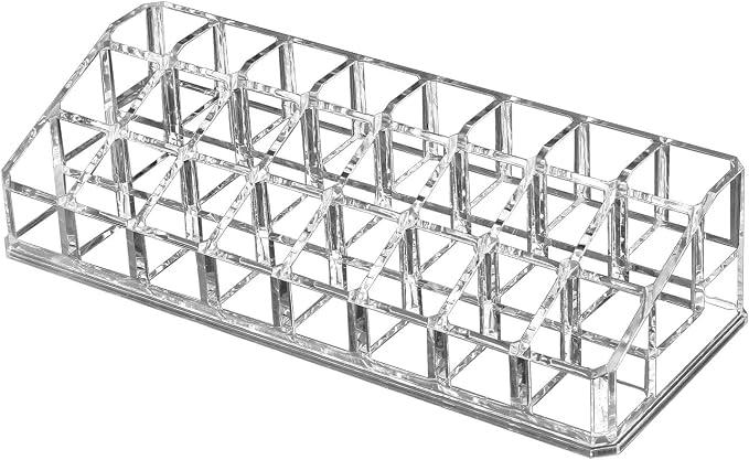 Clear Acrylic Lipstick Organizer by Unknown
