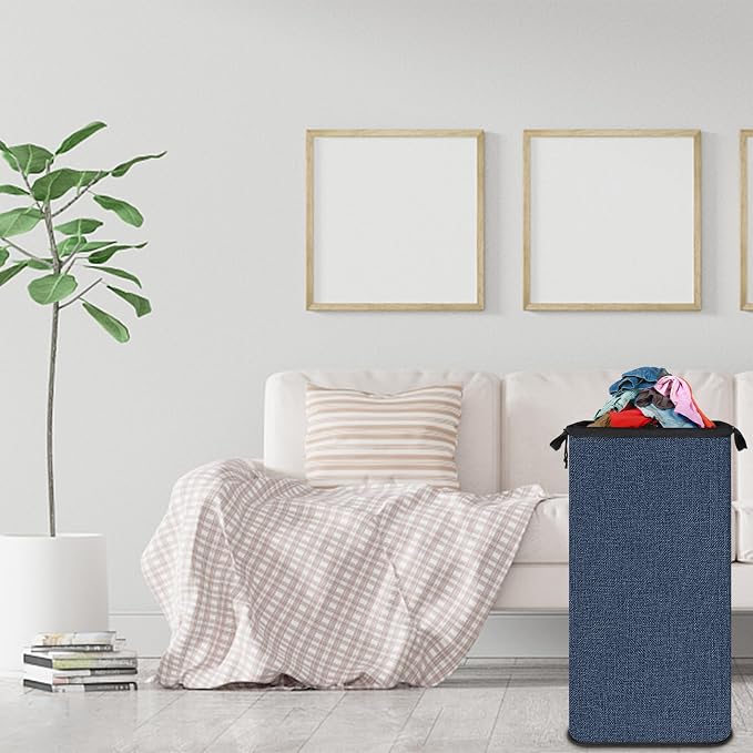 SNIGJAT Extra Large Laundry Hamper, 100 L Tall Laundry Basket - Image 6