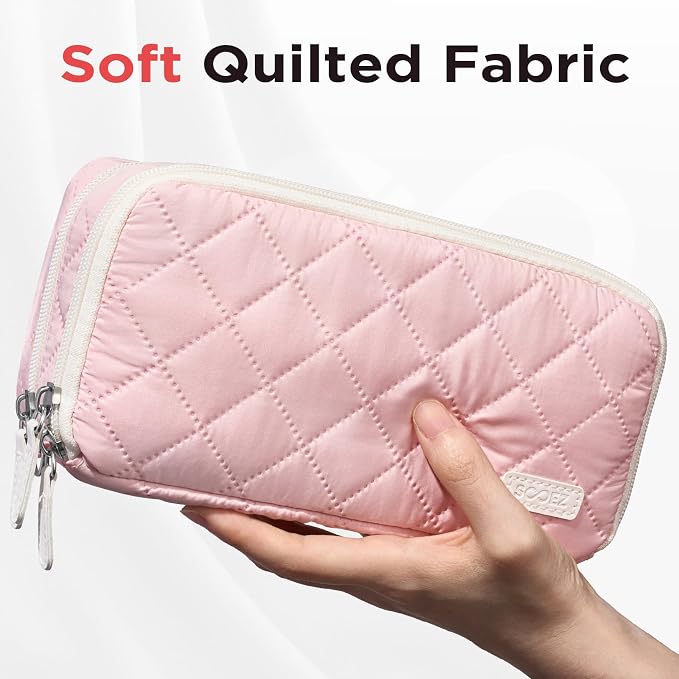 Sooez Large Pencil Case Pouch, Extra Big Pencil Bag - Image 2
