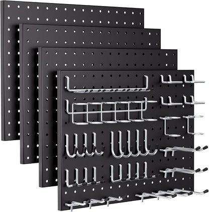 INCLY 70PCS Pegboard Wall Organizer, Garage Tool Storage, Workbench Organization by INCLY