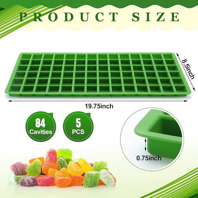 5 Pcs Silicone Food Molds for Harvest Right Freeze Dryer Harvest Right Medium - Image 2