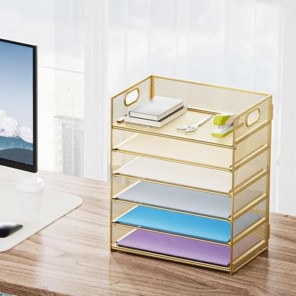 Marbrasse Paper Letter Tray Organizer - Image 6