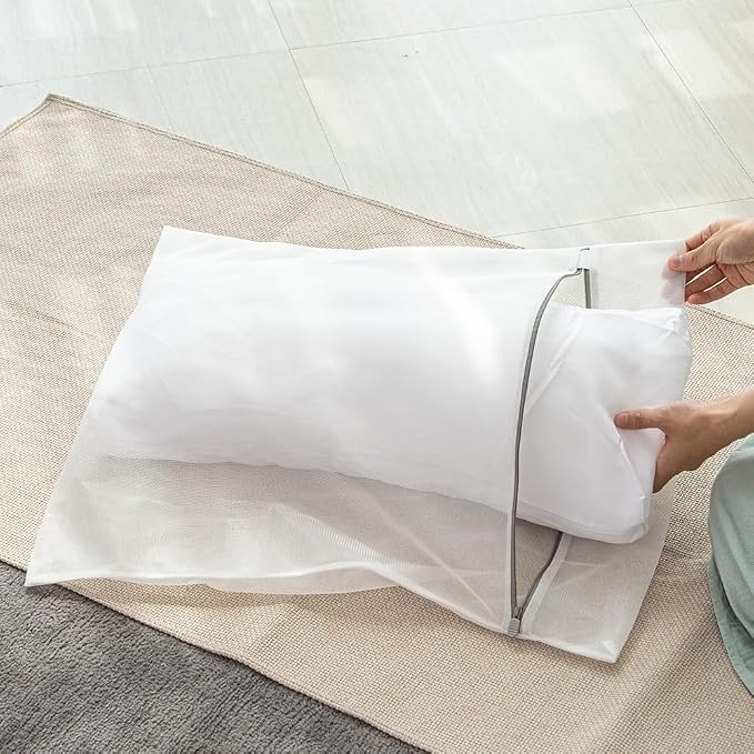 Non-Fluorescent Mesh Laundry Bags 20 x 23.5 in, Durable Mesh Bags - Image 5