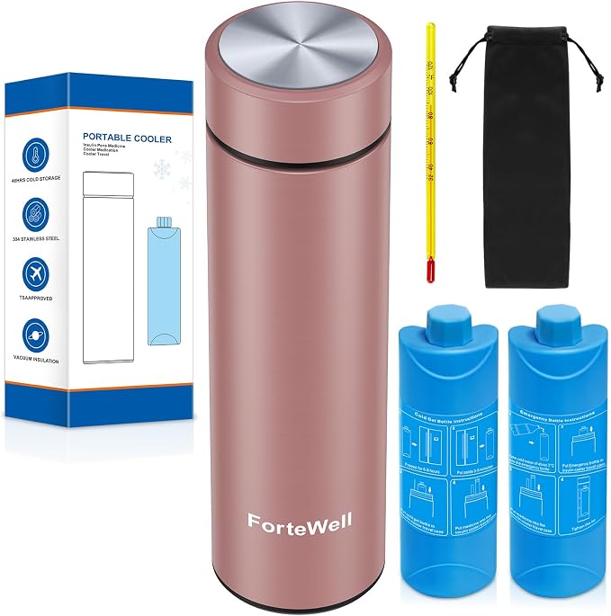 Portable Insulin Pen Cooler Travel Case – 60H Insulin Travel Case by Unknown