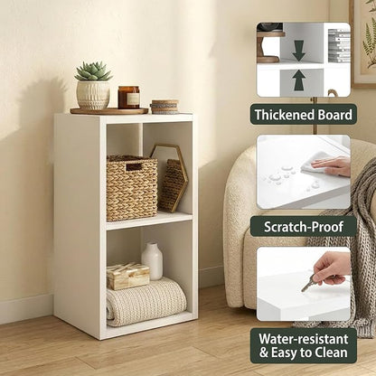 WannabeMyself【2026 Wooden Thick Frame 】 2 Cube Storage Organizer - Image 3