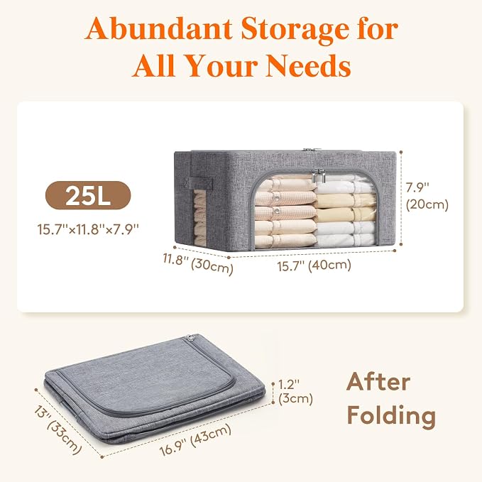 Lifewit Clothes Storage Bins - Image 4