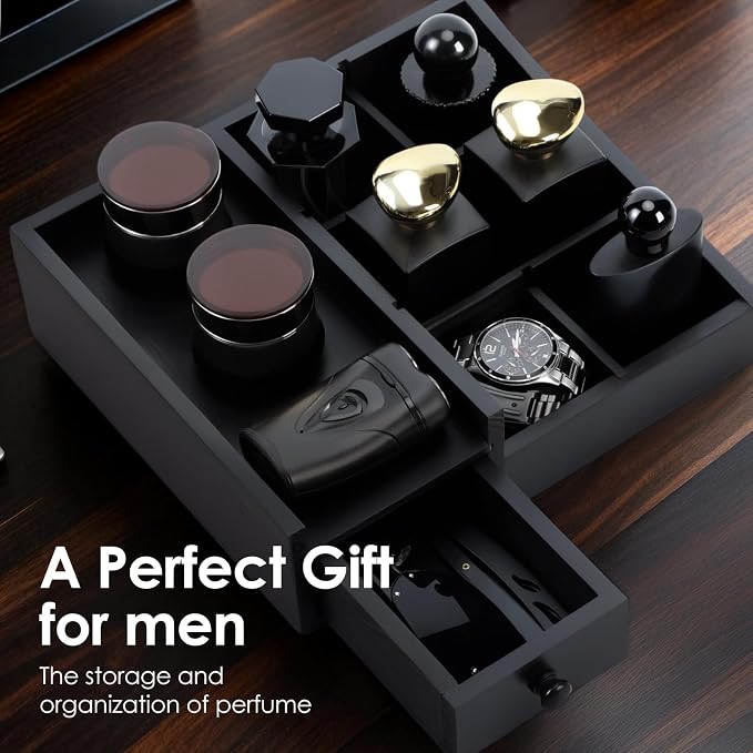 Cologne Organizer For Men, Perfume Organizer, Bathroom Organizers, Coffee - Image 5