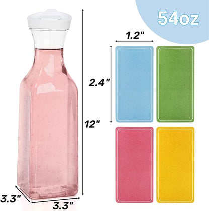 Goaste 4 Pack Laundry Detergent Dispenser, 54oz Laundry Soap Dispenser Bottle - Image 2