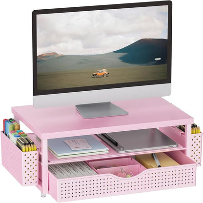 gianotter Wood Monitor Stand Riser, Desk Organizer by gianotter