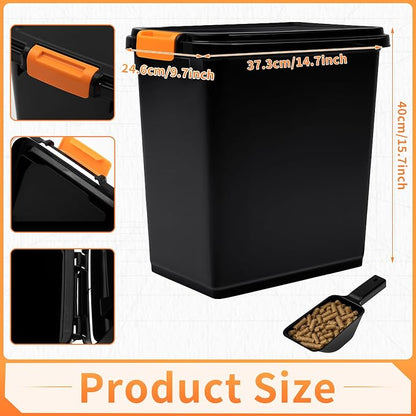 Maxdot 22lb Dry Pellet Storage Bin Kit - Image 2