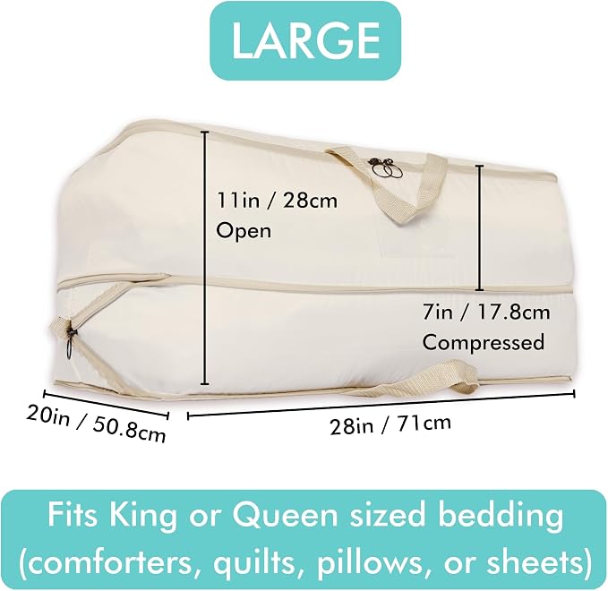2-pack XXL Comforter Storage Bag - Image 4