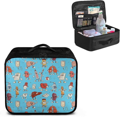 Family Medicine Storage Bag Pill Bottle Organizer - Image 5