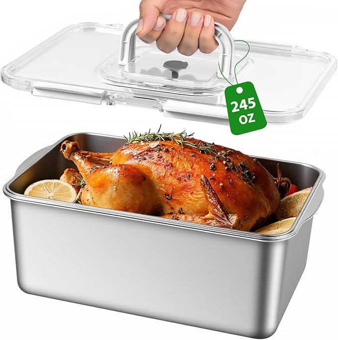 7000 ML / 245 oz /30 Cup Extra Large Food Containers by Freshmage