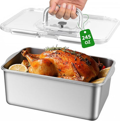 7000 ML / 245 oz /30 Cup Extra Large Food Containers by Freshmage