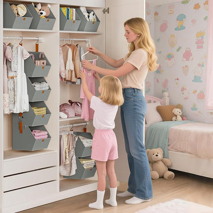 Hanging Closet Organizer 4 Tier - Image 5