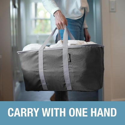 CleverMade Collapsible Laundry Tote - Image 4